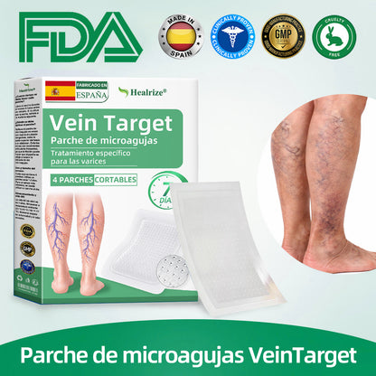 🏆🏆🏆Parche de Microagujas Healrize® VeinTarget —— Alivio Instantáneo, Resultados a Largo Plazo