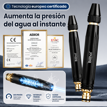 💧 ¡Último día! Precio más bajo — ¡Solo 6,24 €!丨💧Billhol® 🏆 Pistola de agua a alta presión para el hogar, imprescindible para regar plantas y verduras, y para lavar el coche. 👍💦