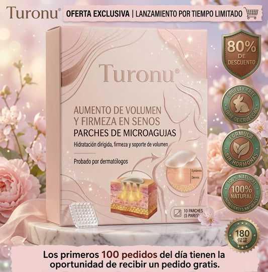 ✨Turonu®🌅 Parche de Nano-Microagujas Avanzado para el Aumento de Senos Dirigido🧪🇪🇸