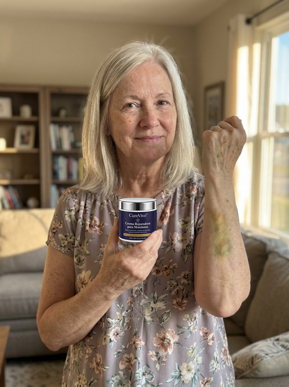 🔥🎫+100K Vendidos 💗 - CureVivo® Crema Reparadora de Moratones y Fortalecimiento de la Piel🇪🇸