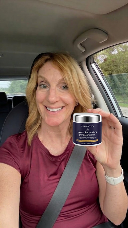 🔥🎫+100K Vendidos 💗 - CureVivo® Crema Reparadora de Moratones y Fortalecimiento de la Piel🇪🇸