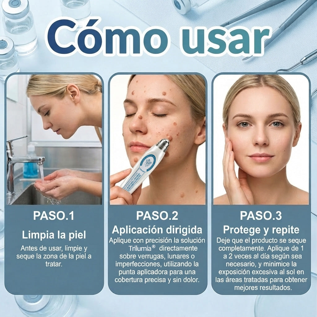 𝑻𝒓𝒊𝒍𝒖𝒎𝒊𝒂® 👨🏻‍⚕️ Bolígrafo Roller Premium | Eliminador de Verrugas, Lunares y Manchas 🇪🇸