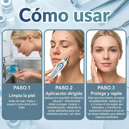 𝑻𝒓𝒊𝒍𝒖𝒎𝒊𝒂® 👨🏻‍⚕️ Bolígrafo Roller Premium | Eliminador de Verrugas, Lunares y Manchas 🇪🇸