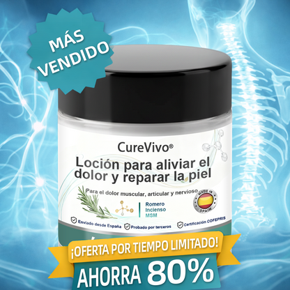 𝐋𝐨𝐜𝐢ó𝐧 𝐫𝐞𝐩𝐚𝐫𝐚𝐝𝐨𝐫𝐚 𝐜𝐚𝐥𝐦𝐚𝐧𝐭𝐞 𝐂𝐮𝐫𝐞𝐕𝐢𝐯𝐨® 👩‍⚕️ 𝐀𝐥𝐢𝐯𝐢𝐚 𝐞𝐥 𝐝𝐨𝐥𝐨𝐫 𝐦𝐮𝐬𝐜𝐮𝐥𝐚𝐫, 𝐚𝐫𝐭𝐢𝐜𝐮𝐥𝐚𝐫 𝐲 𝐧𝐞𝐫𝐯𝐢𝐨𝐬𝐨 🌞🌞