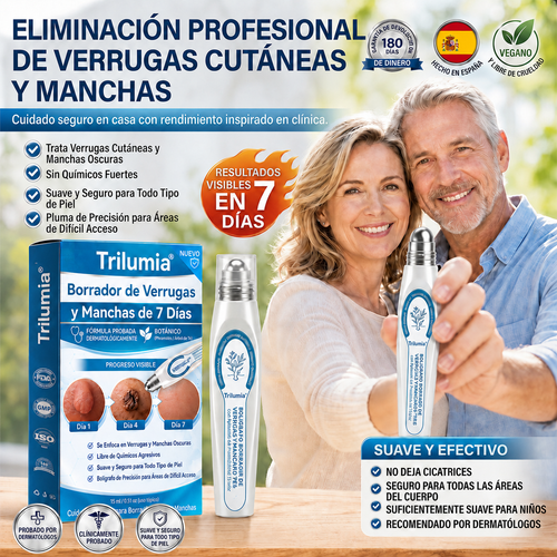 𝑻𝒓𝒊𝒍𝒖𝒎𝒊𝒂® 👨🏻‍⚕️ Bolígrafo Roller Premium | Eliminador de Verrugas, Lunares y Manchas 🇪🇸