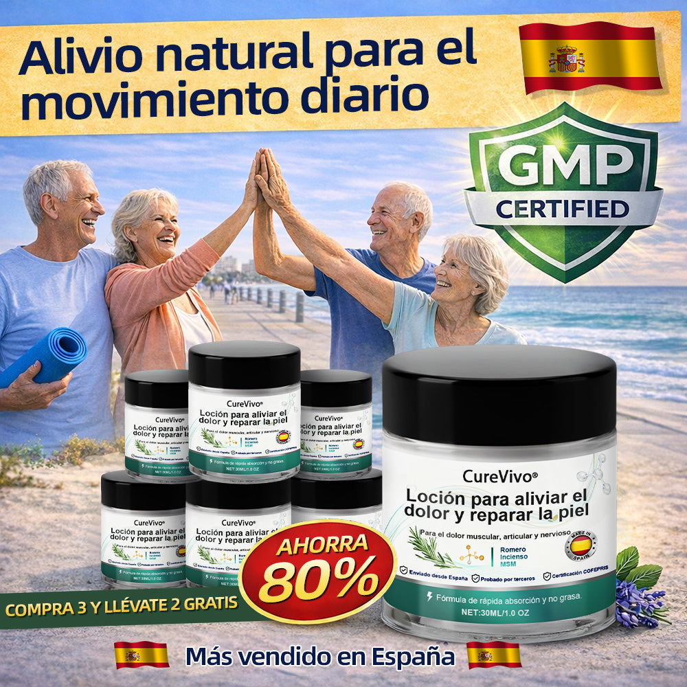 𝐋𝐨𝐜𝐢ó𝐧 𝐫𝐞𝐩𝐚𝐫𝐚𝐝𝐨𝐫𝐚 𝐜𝐚𝐥𝐦𝐚𝐧𝐭𝐞 𝐂𝐮𝐫𝐞𝐕𝐢𝐯𝐨® 👩‍⚕️ 𝐀𝐥𝐢𝐯𝐢𝐚 𝐞𝐥 𝐝𝐨𝐥𝐨𝐫 𝐦𝐮𝐬𝐜𝐮𝐥𝐚𝐫, 𝐚𝐫𝐭𝐢𝐜𝐮𝐥𝐚𝐫 𝐲 𝐧𝐞𝐫𝐯𝐢𝐨𝐬𝐨 🌞🌞