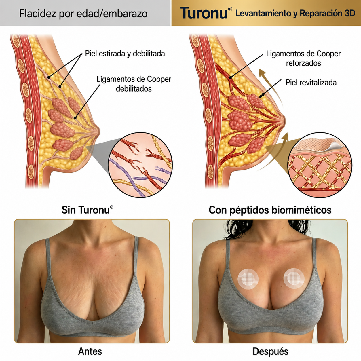 ✨Turonu®🐚🌊 Parche de Nano-Microagujas Avanzado para el Aumento de Senos Dirigido🧪🇪🇸