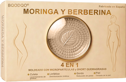 🔴👩‍🍼 Tienda Oficial de la Marca | ✅ BQODQO® 💡2026 Moringa & Berberina 4-en-1 Pantalones Esculpe y Quema Grasa con Micro-Partículas 👍