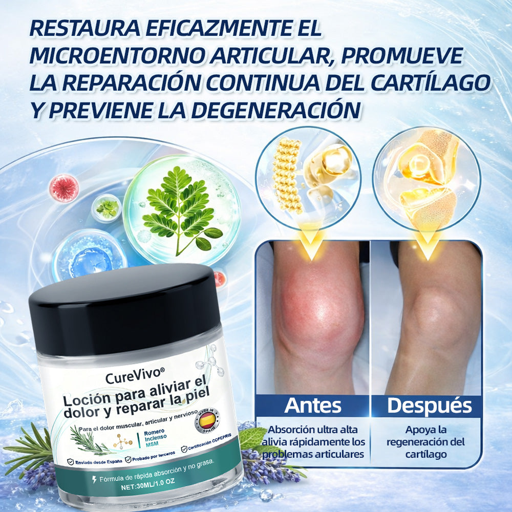 𝐋𝐨𝐜𝐢ó𝐧 𝐫𝐞𝐩𝐚𝐫𝐚𝐝𝐨𝐫𝐚 𝐜𝐚𝐥𝐦𝐚𝐧𝐭𝐞 𝐂𝐮𝐫𝐞𝐕𝐢𝐯𝐨® 👩‍⚕️ 𝐀𝐥𝐢𝐯𝐢𝐚 𝐞𝐥 𝐝𝐨𝐥𝐨𝐫 𝐦𝐮𝐬𝐜𝐮𝐥𝐚𝐫, 𝐚𝐫𝐭𝐢𝐜𝐮𝐥𝐚𝐫 𝐲 𝐧𝐞𝐫𝐯𝐢𝐨𝐬𝐨 🌞🌞