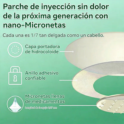 Tienda Oficial ⚡⚡ Healrize® Moringa · Berberina × NAD+Parche Avanzado de Microneedles Nano 10-en-1 — Una vez al día, resultados visibles en 7 días🕛