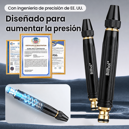 ¡🤩 ¡Último día! Precio más bajo — ¡Solo 6,24 €！🚿丨Billhol®🦾 Pistola de agua de alta presión para el hogar, imprescindible para regar plantas y verduras, y para lavar el coche.💦