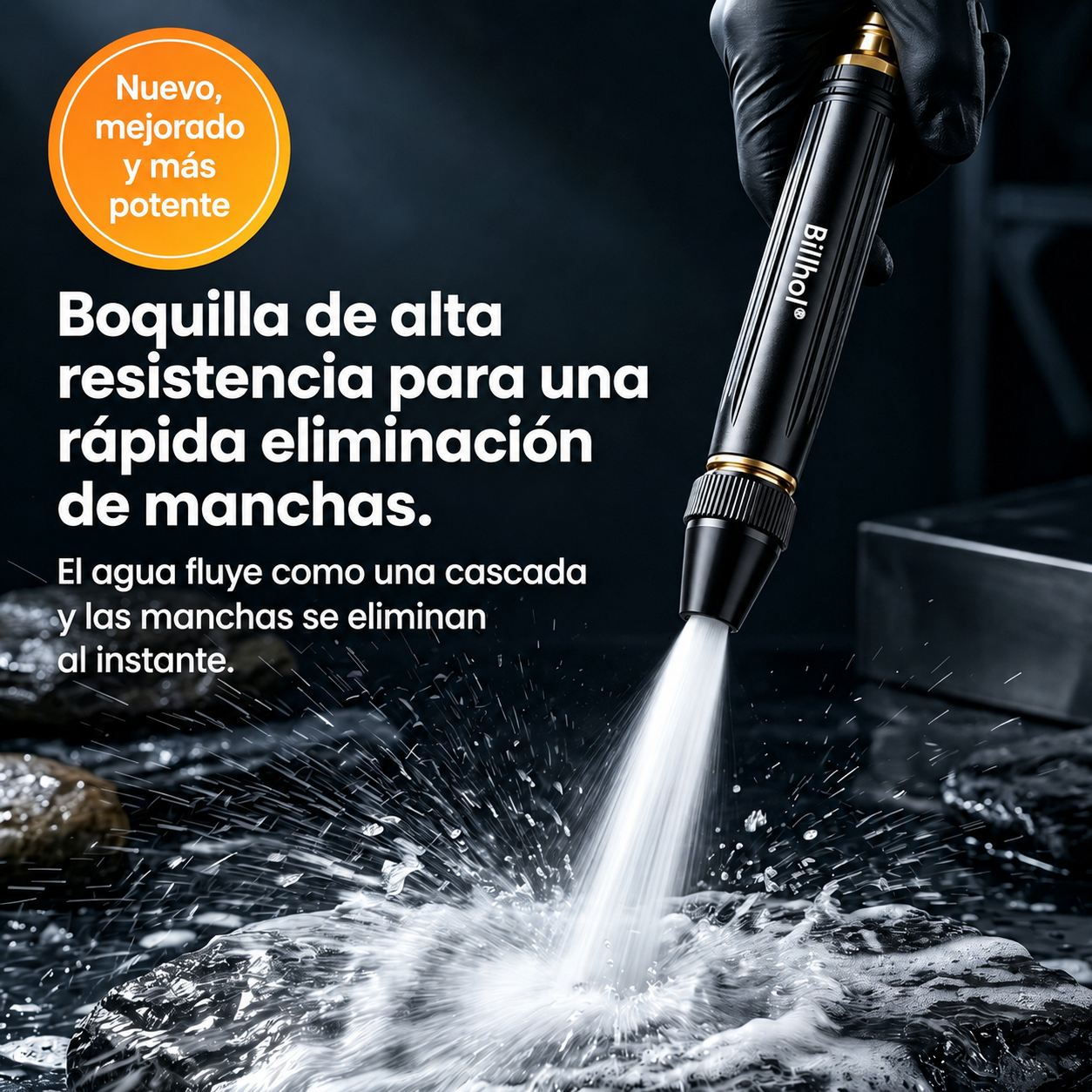 ¡🤩 ¡Último día! Precio más bajo — ¡Solo 6,24 €！🚿丨Billhol®🦾 Pistola de agua de alta presión para el hogar, imprescindible para regar plantas y verduras, y para lavar el coche.💦