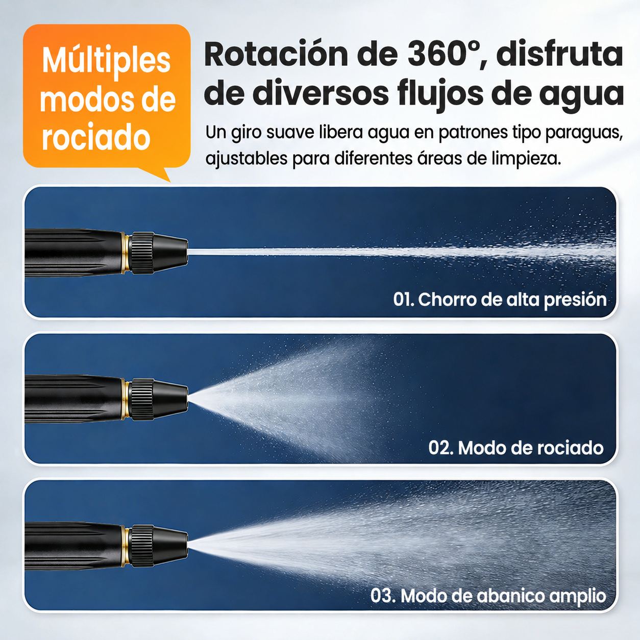 💧 ¡Último día! Precio más bajo — ¡Solo 6,24 €!丨💧Billhol® 🏆 Pistola de agua a alta presión para el hogar, imprescindible para regar plantas y verduras, y para lavar el coche. 👍💦
